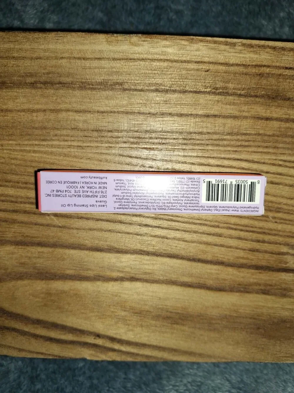 Kulfi Beauty Lassi Lips Staining Lip Oil, Guava 3.8 ml (0.12 fl. oz.)